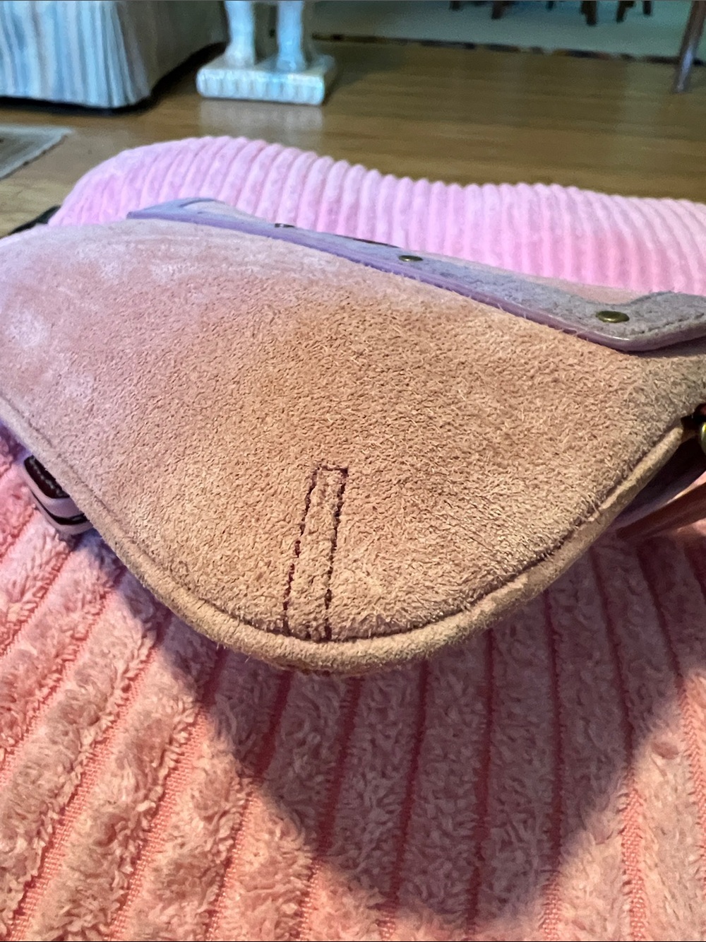 Coach Y2K SoHo Suede Wristlet - Picture 13 of 16